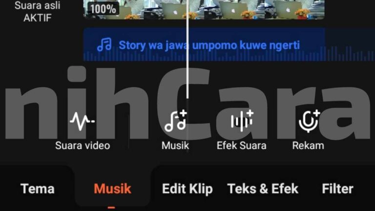 Cara menambahkan lagu di Viva video