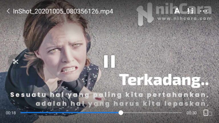 Cara membuat quotes di inshot
